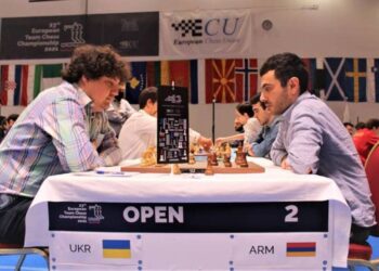 Мужская сборная Армении по шахматам заняла 7-е место в командном чемпионате Европы