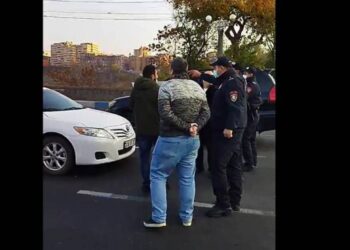 Полиция задержала 18 протестующих на разных улицах Еревана