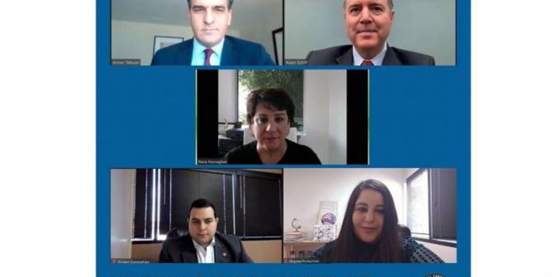 Арман Татоян представил конгрессмену США Адаму Шиффу вопрос армянских пленных в Азербайджане