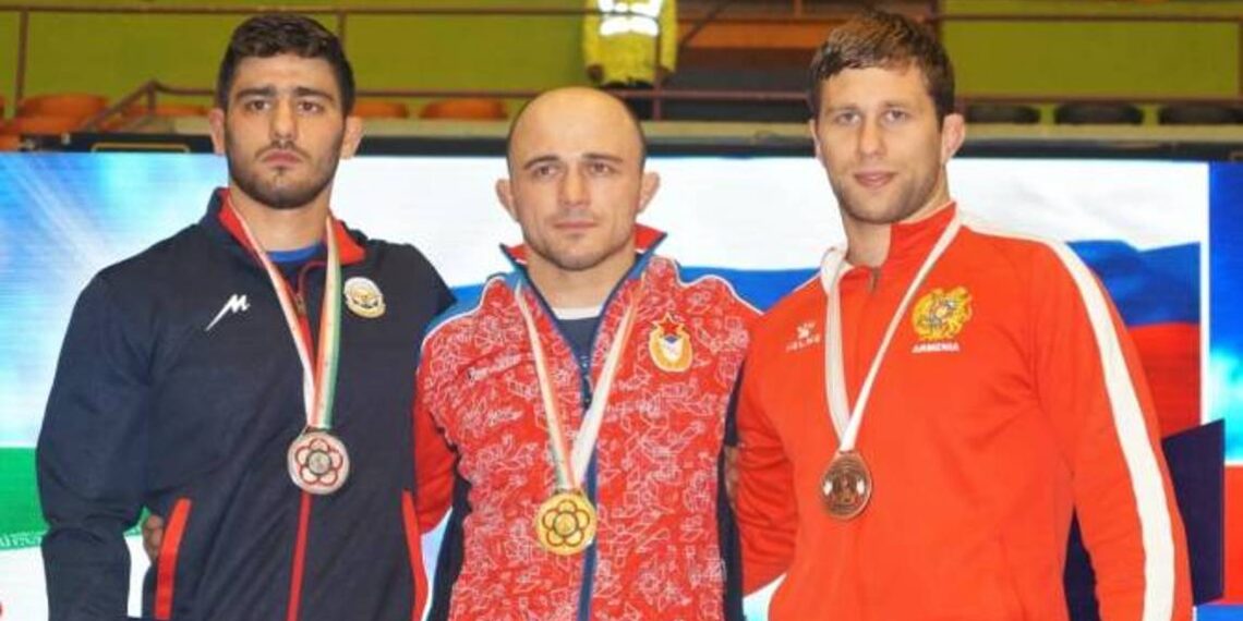 Арман Андреасян завоевал золотую медаль на Чемпионате мира по борьбе среди военнослужащих