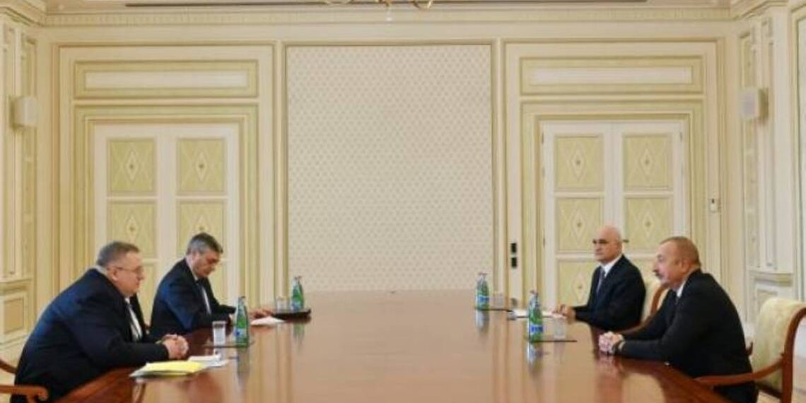 Алексей Оверчук встретился с Ильхамом Алиевым