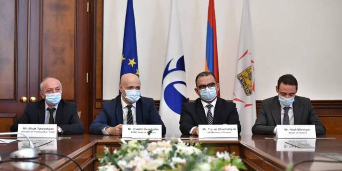 Через кредит в 25 млн евро для Еревана будут закуплены новые автобусы