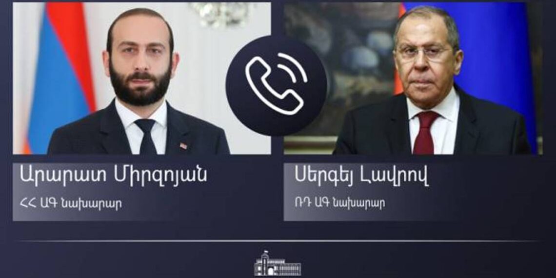 Главы МИД Армении и РФ обсудили нагорно-карабахский вопрос