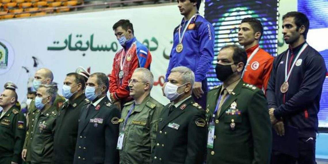 Армянские борцы заняли третье место в командном зачете армейского первенства мира