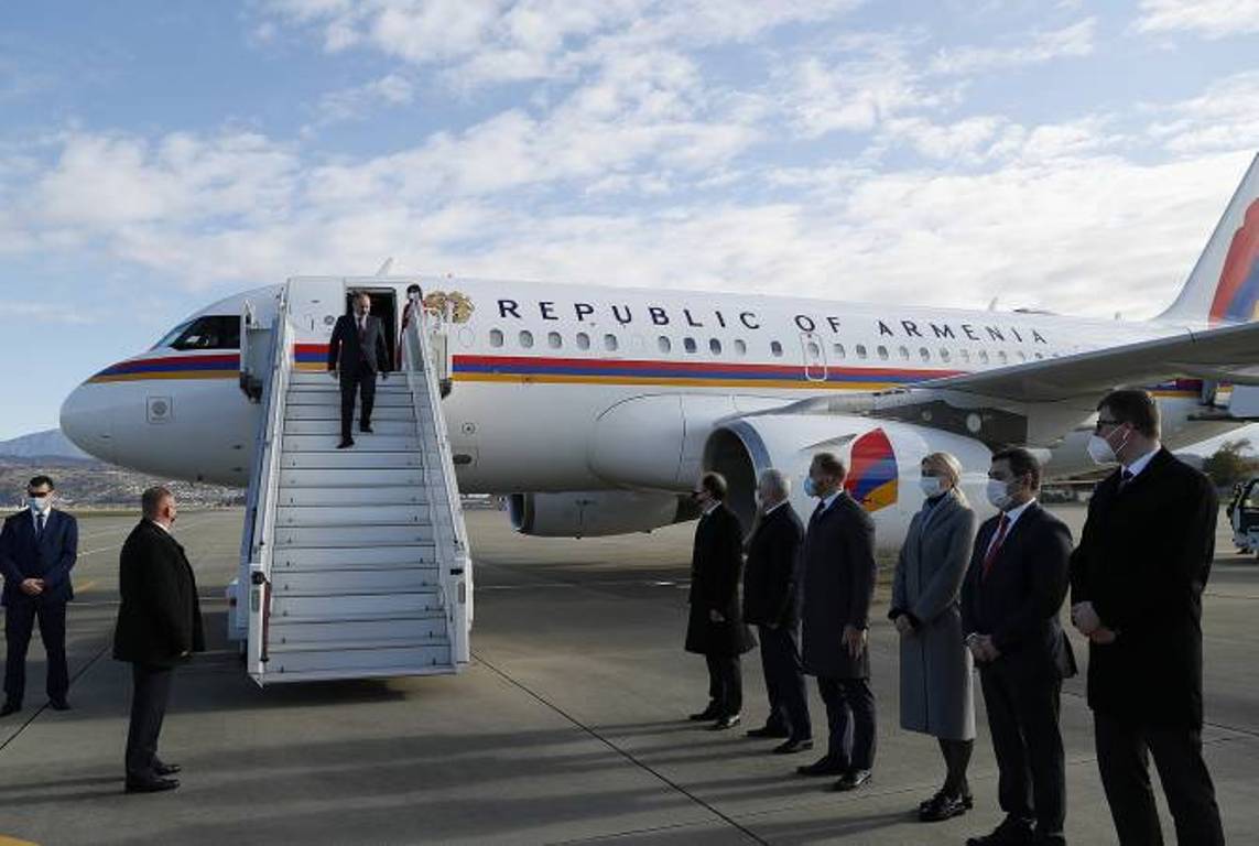 Премьер-министр Никол Пашинян прибыл с рабочим визитом в Сочи
