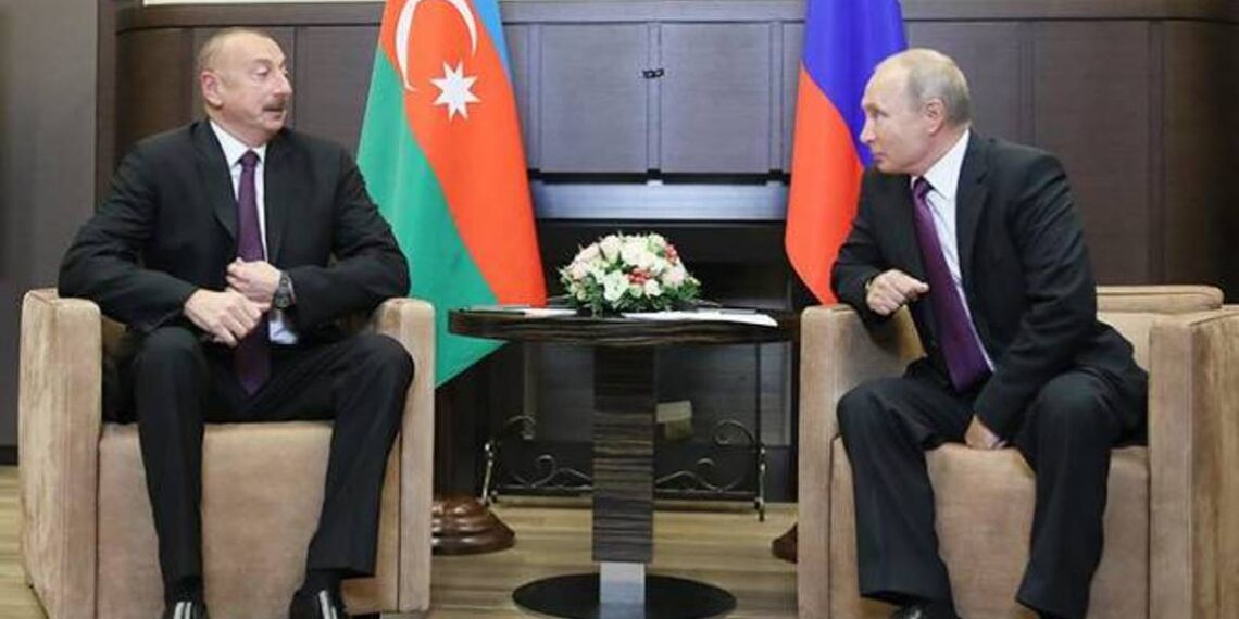 Во время встречи с Алиевым Путин затронул нагорно-карабахский конфликт и приграничные инциденты