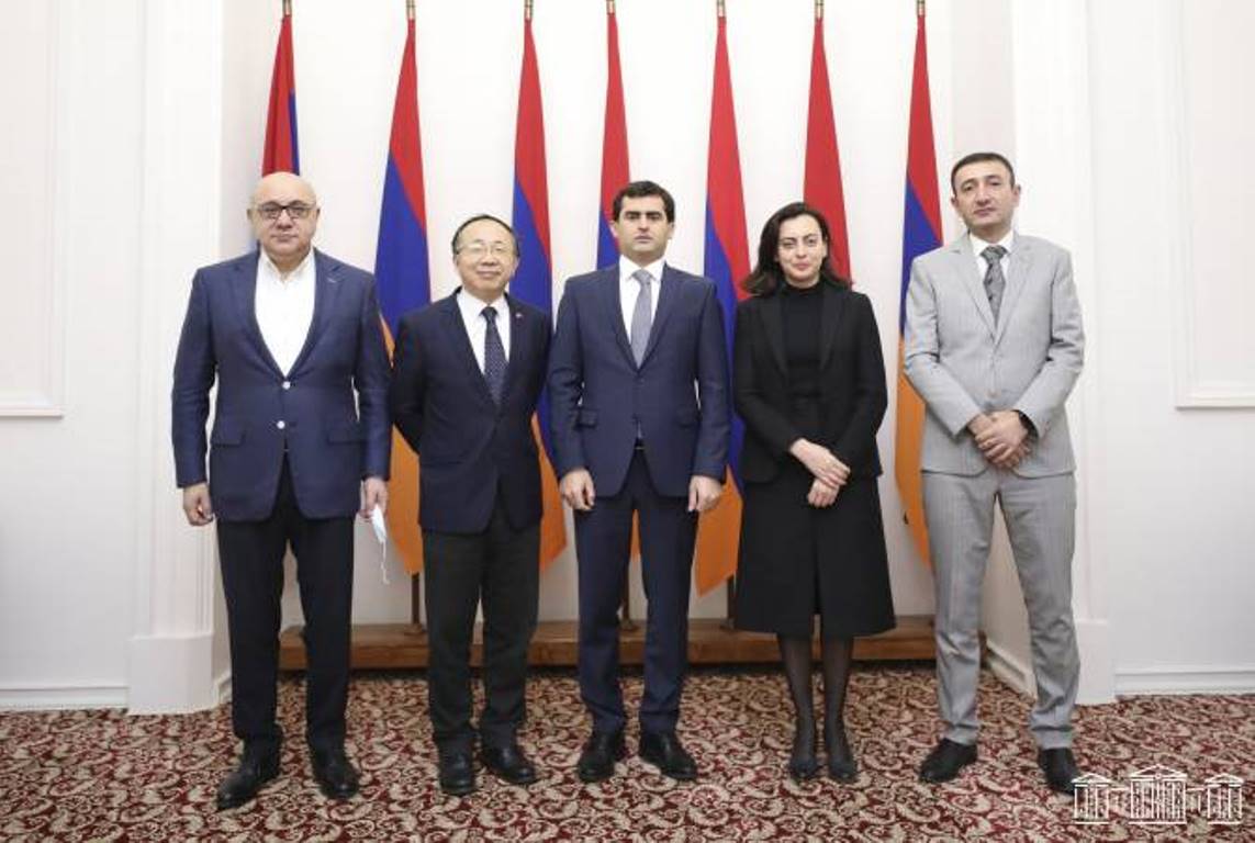 Вице-спикер НС отметил эффективное сотрудничество между посольством КНР и парламентом Армении