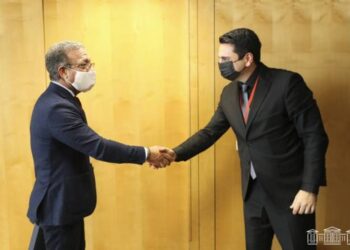 Дуарте Пачеко предложил Алену Симоняну провести в Армении Форум молодых парламентариев