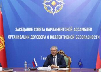 Володина переизбрали председателем Парламентской ассамблеи ОДКБ