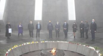 Депутаты Парламента Греции посетили Мемориал Геноцида армян