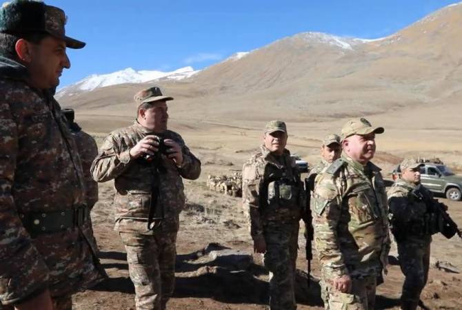 Министр обороны Армении посетил с рабочим визитом Республику Арцах