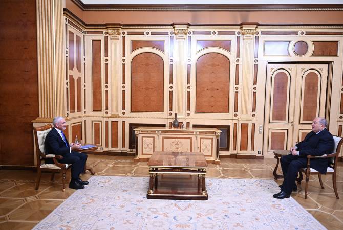 Армен Саргсян принял постоянного координатора ООН в Армении