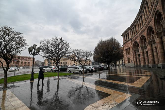 Температура воздуха в Армении понизится