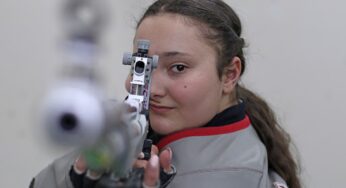 Стрелок Алла Погосян победила на открытом чемпионате Украины