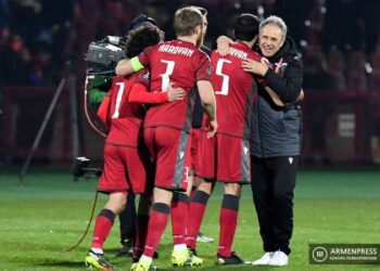 Сборная Армении в рейтинге ФИФА сохранила свои позиции