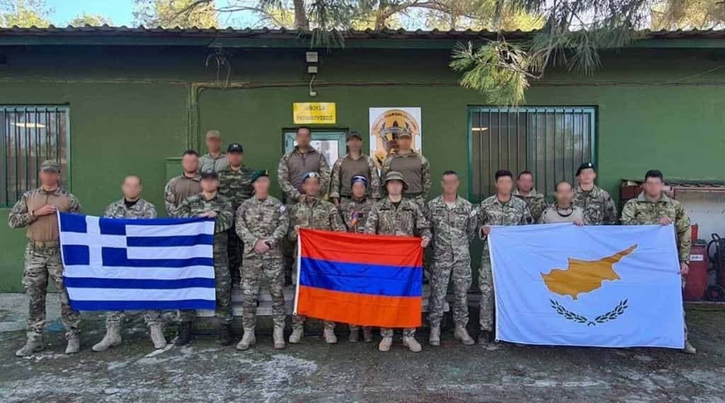 Армения, Греция и Кипр провели совместные учения снайперов