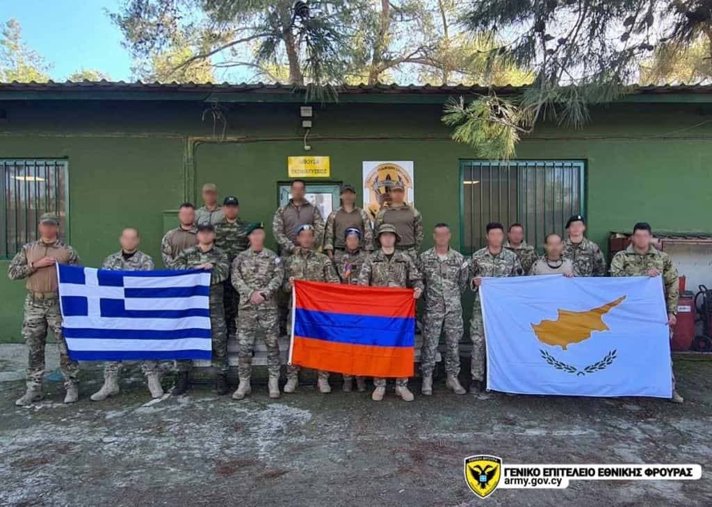 Армения, Греция и Кипр провели совместные учения снайперов