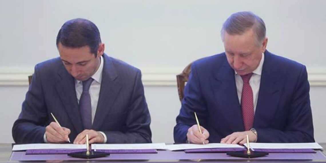 Мэр Еревана и губернатор Санкт-Петербурга подписали дорожную карту сотрудничества