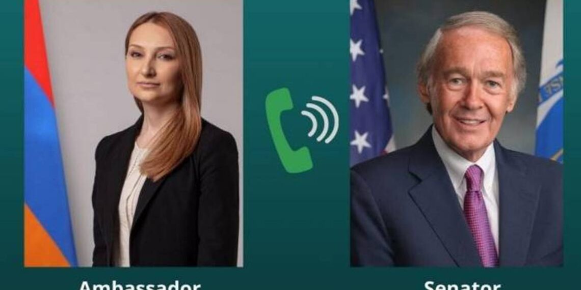 Эдвард Марки выразил готовность вести в Сенате работу по содействию освобождению армянских пленных