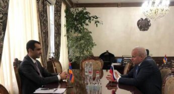 Губернатор Гегаркуника и посол РФ обсудили вопросы социально-экономического развития области