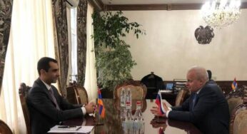 Губернатор Гегаркуника и посол РФ обсудили вопросы социально-экономического развития области