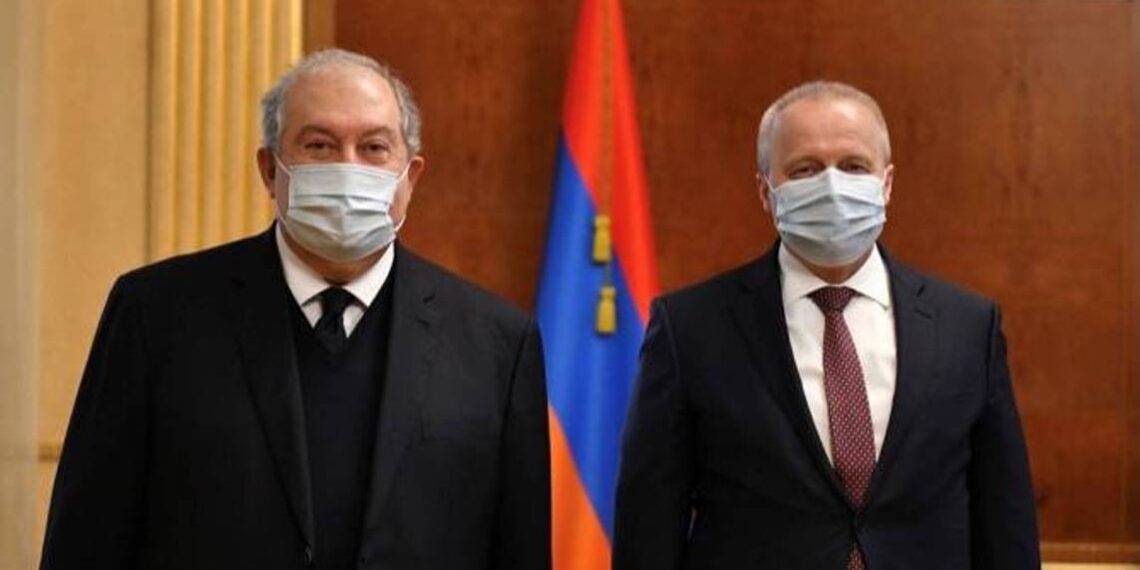 Армен Саркисян и Сергей Копыркин обсудили вопросы региональной безопасности и стабильности