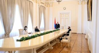 В резиденции президента Армении состоялась церемония принятия присяги судей