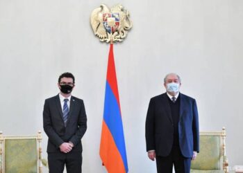 Армен Саркисян встретился с послом Соединенного Королевства в Армении Джоном Галагером