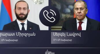 Главы МИД Армении и РФ обсудили широкий круг связанных с нагорно-карабахским конфликтом вопросов
