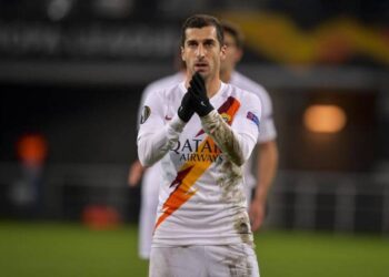 Генрих Мхитарян не примет участие в предстоящем матче «Ромы»