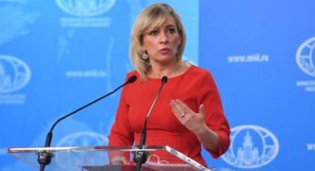 Мы считаем эту тему закрытой: Захарова о заявлении Алена Симоняна