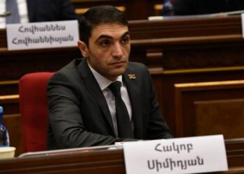 Акоп Симидян назначен министром окружающей среды Республики Армения