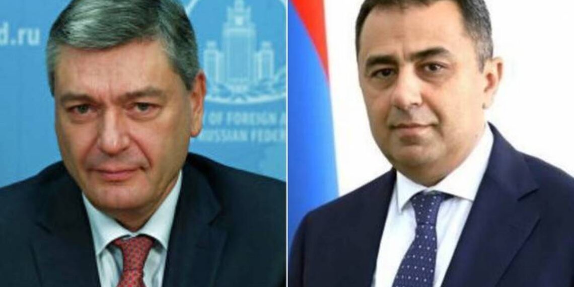 В Москве Ваге Геворгян и Алексей Руденко обсудили вопросы международной и региональной повестки дня