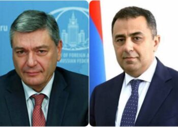 В Москве Ваге Геворгян и Алексей Руденко обсудили вопросы международной и региональной повестки дня