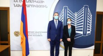 Ваан Керобян и посол Франции в Армении обсудили сотрудничество в ряде сфер экономики