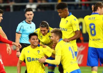 Вараздат Ароян не участвовал в очередной игре «Кадиса»