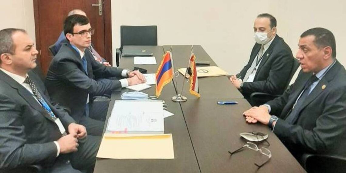 Артур Давтян в Шарм-эль-Шейхе встретился с первым заместителем генерального прокурора Египта