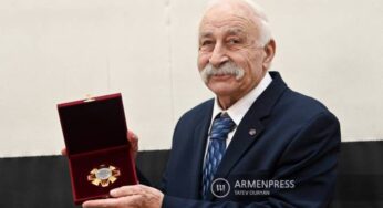 Я солдат своей Родины: в Ереванском государственном университете торжественно отметили 85-летие Гургена Меликяна