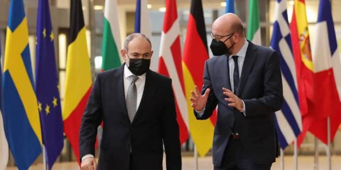 В Брюсселе стартовала встреча Пашинян-Мишель