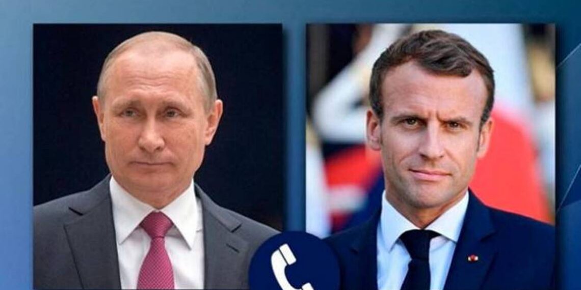 Путин информировал Макрона об основных итогах трёхсторонней встречи лидеров России, Азербайджана и Армении