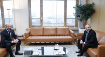 Пашинян и Мишель выразили надежду на результативные переговоры с президентом Азербайджана