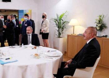 В Брюселе Пашинян и Алиев провели и приватную беседу: Шарль Мишель на некоторое время оставил их наедине