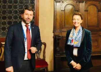 Карен Андреасян встретился с Генеральным секретарем Совета Европы Марией Пейчинович-Бурич