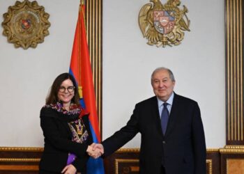 Армен Саркисян обратил внимание представителя ЮНИСЕФ в Армении на проблемы детей приграничных населенных пунктов