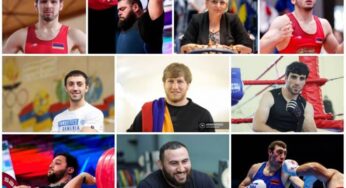 Известны имена 10 лучших армянских спортсменов года