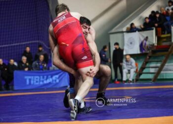 Известны имена победителей чемпионата Армении по вольной борьбе