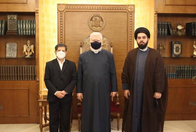 Католикос Великого Дома Киликийского Арам I принял в представителей посольства Исламской Республики Иран