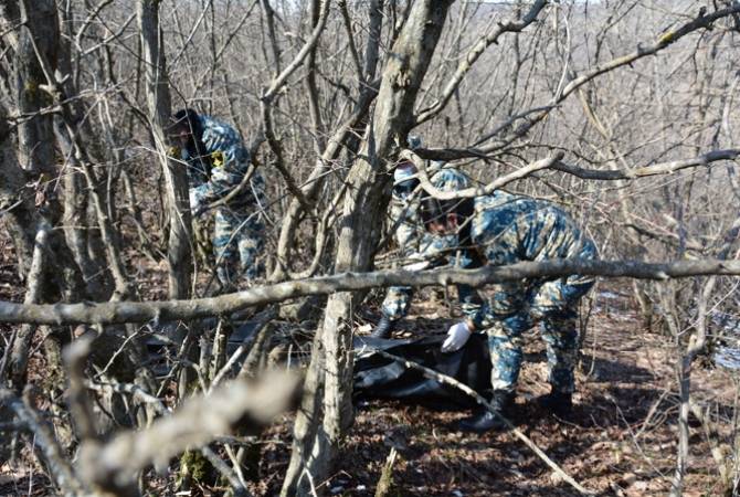 В Мартунинском районе обнаружены останки еще одного погибшего: ГСЧС Арцаха