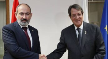 Никол Пашинян встретился с президентом Кипра