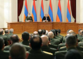 Никол Пашинян принял участие в заседании посвященном Дню работника органов национальной безопасности